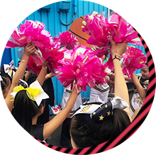 蹴道チアダンスクラブはメリハリが特徴