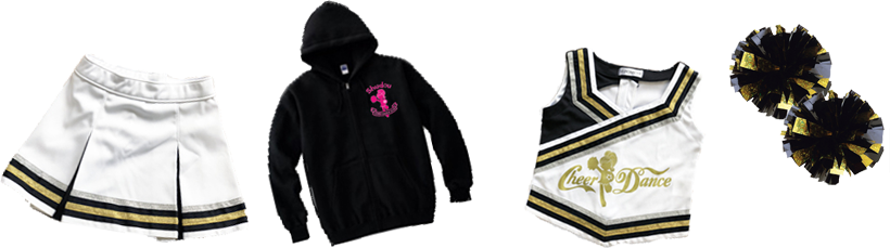 蹴道チアダンスクラブオリジナル商品